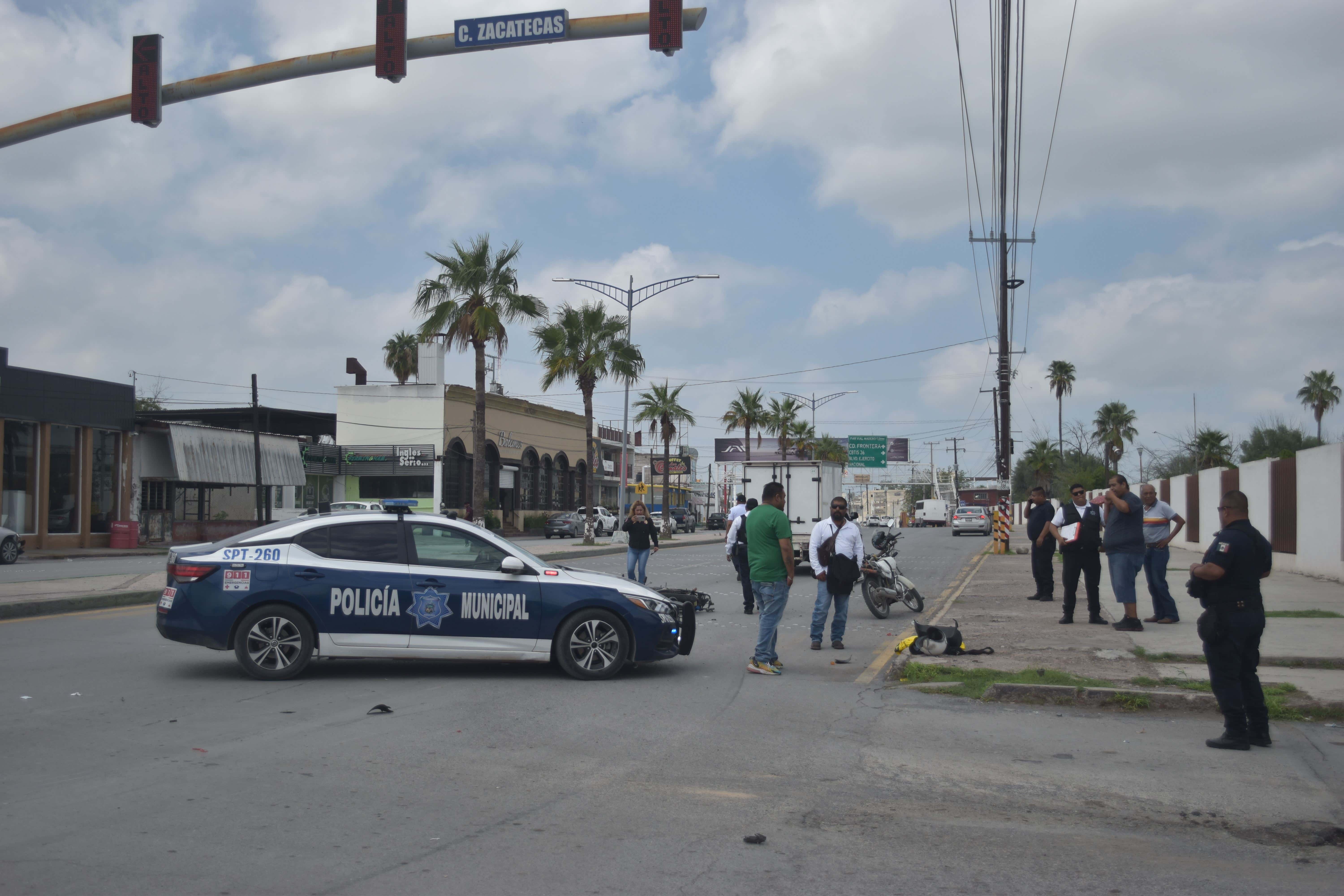 Grave cobrador por choque en el Juárez