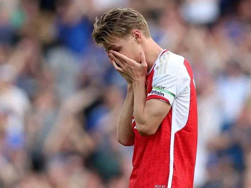 Martin Odegaard se perderá partidos importantes con el Arsenal.