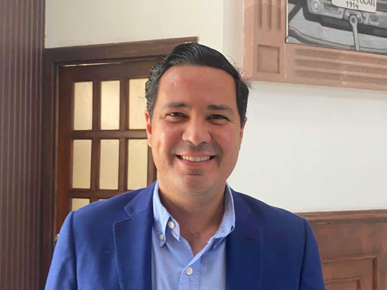 El Diputado del PAN, Gerardo Aguado Gómez.