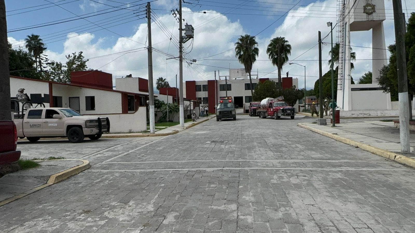 El simulacro se llevó a cabo en la unidad habitacional de la SEDENA.
