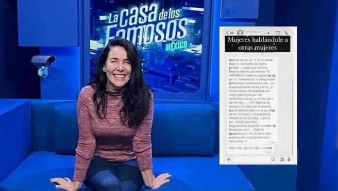 Productora de La Casa de los Famosos expone fuerte mensaje de odio que recibió