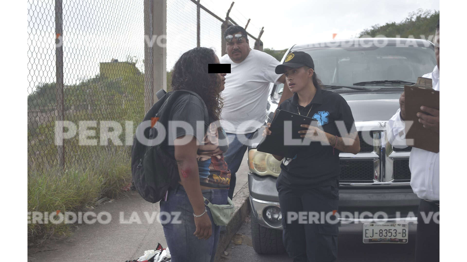 Derrapa en moto tras discutir con hermana