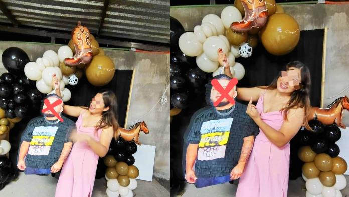 Madre Soltera Causa Sensación en Redes por Piñata DE SU EX