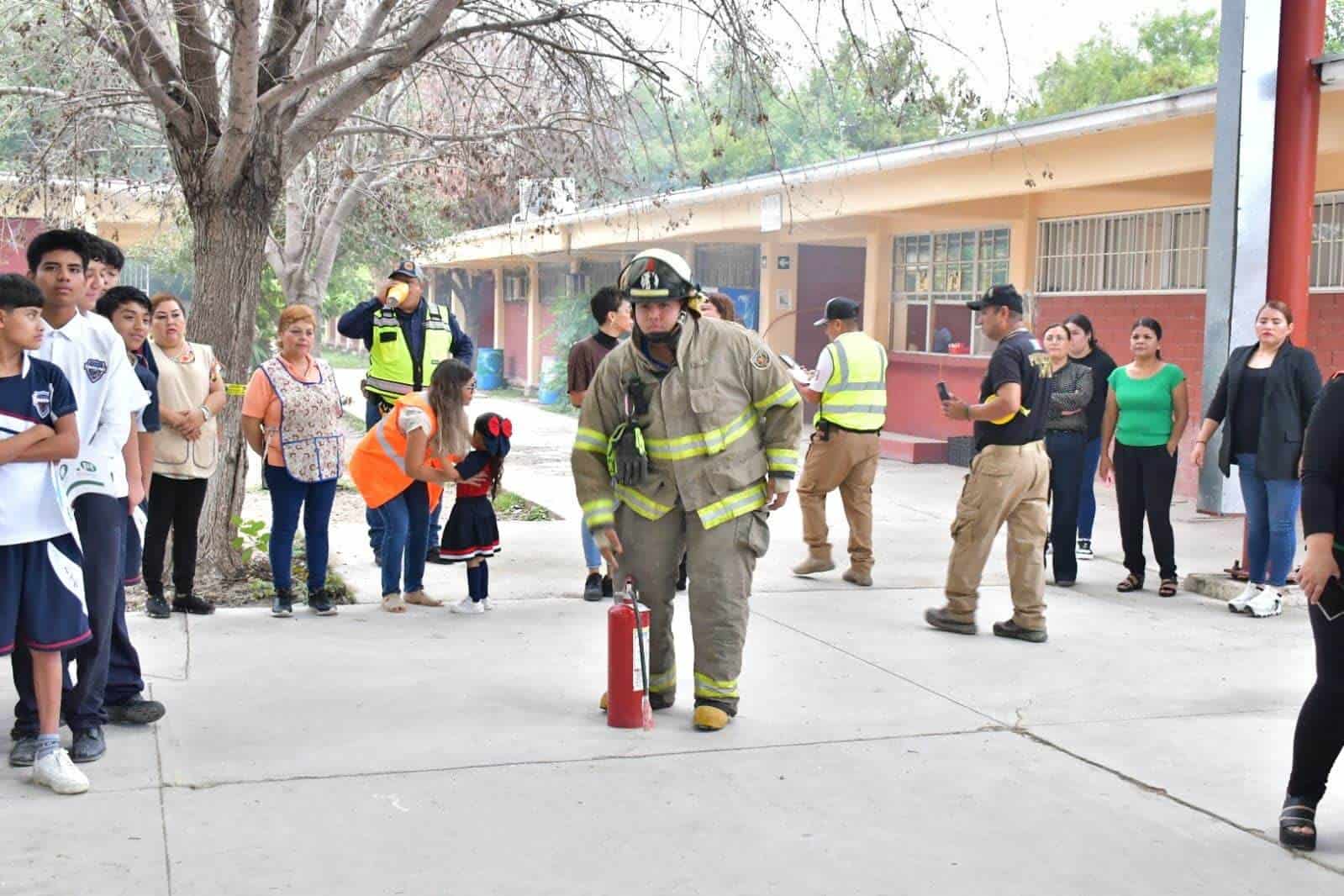 Nava Refuerza la Cultura de Prevención con Simulacros en Escuelas y Edificios Públicos