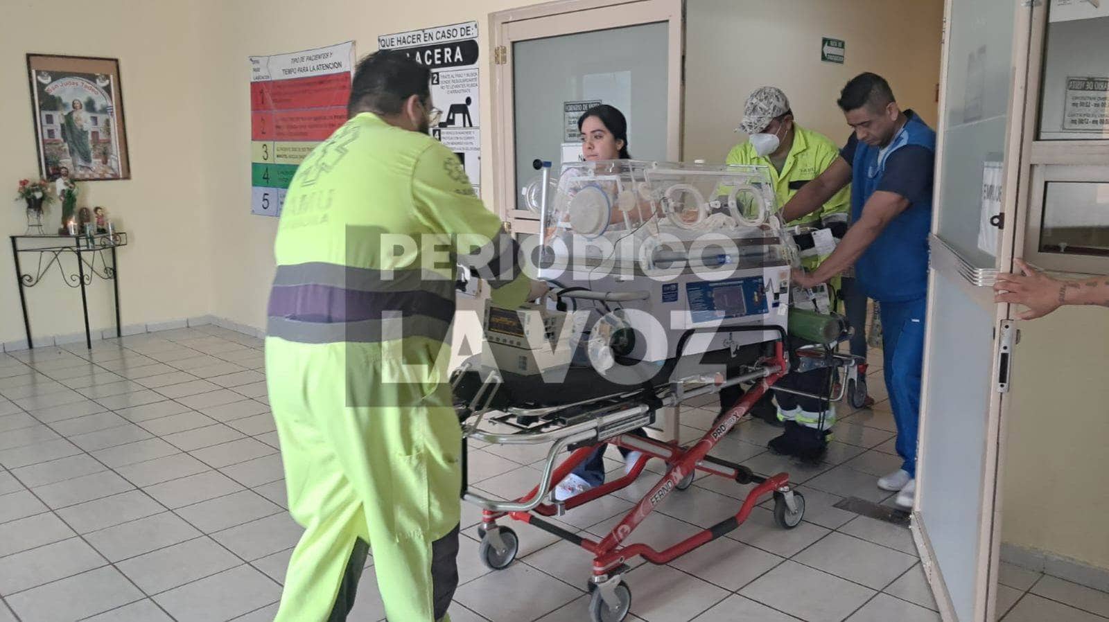 Se aferra a la vida bebé prematuro