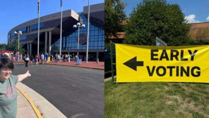 Arranca votación adelantada en Estados Unidos