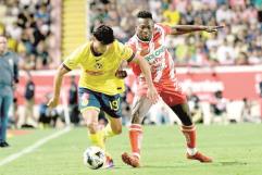 América logra agónico empate ante Necaxa