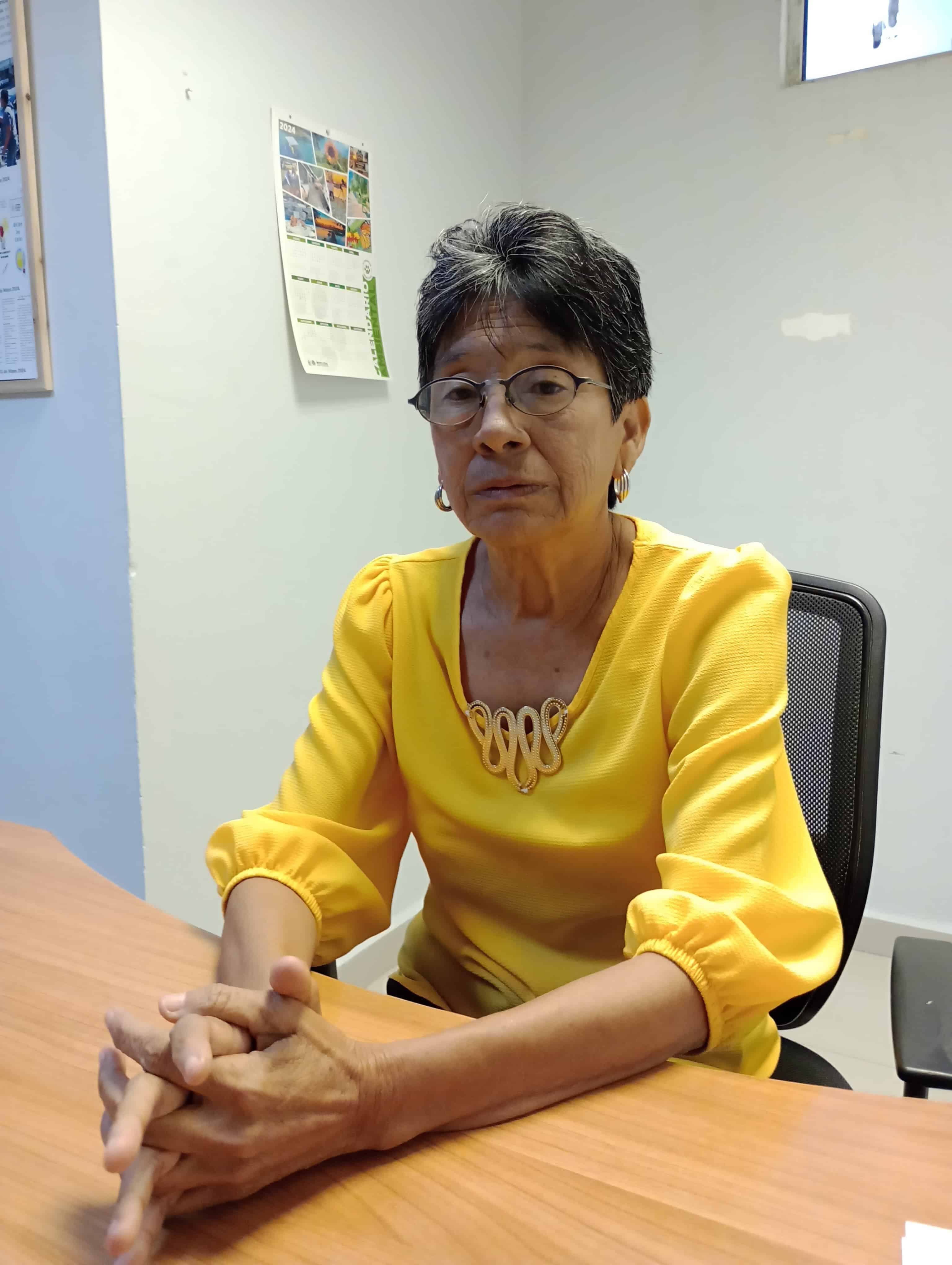 Leticia Espinoza, regidora de Salud.