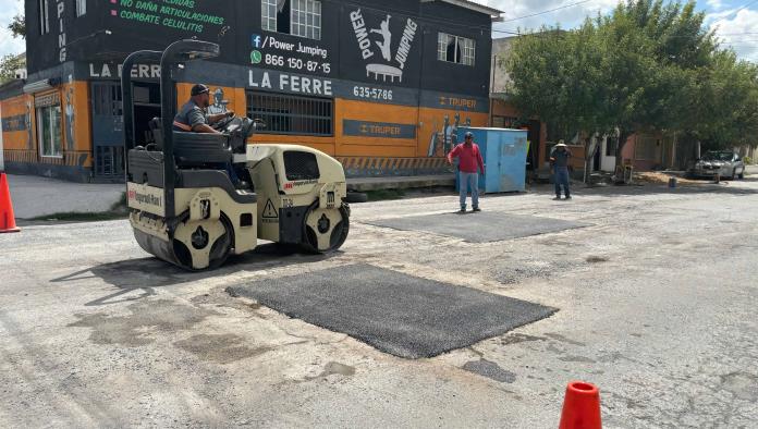 Cerrará Frontera fuerte en bacheo