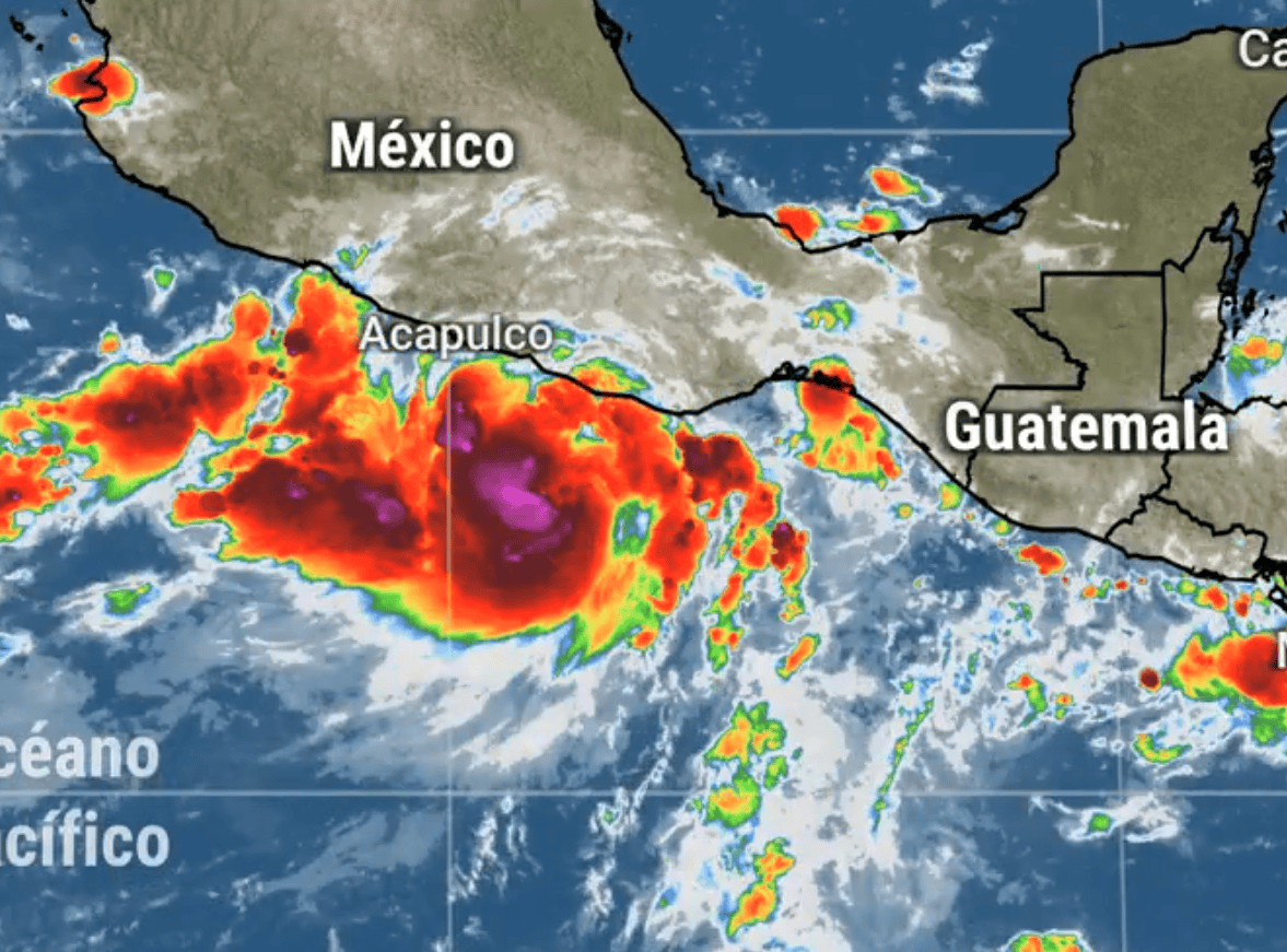 Se forma la Tormenta Tropical John