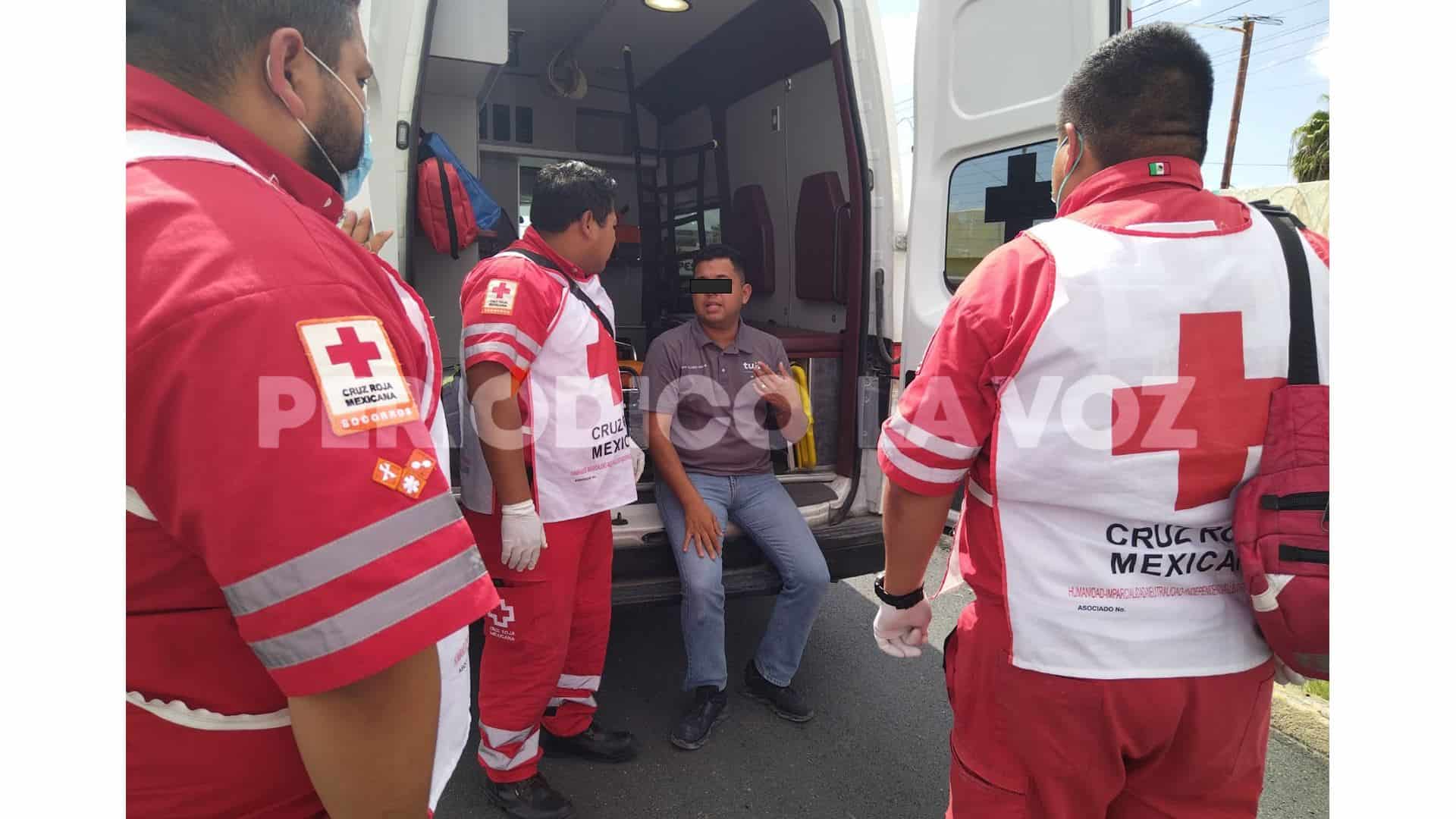 Accidente vial en el bulevar San José