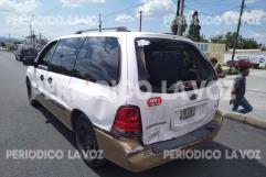 Accidente vial en el bulevar San José