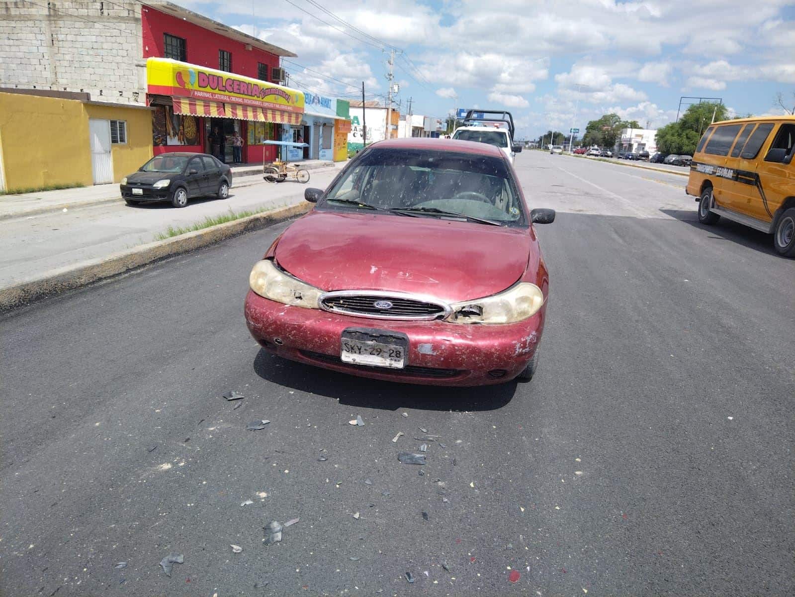 Accidente vial en el bulevar San José