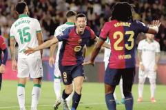 Barcelona no cede terreno y derrota al Getafe en LaLiga