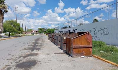 Echan frontereses basura a Monclova