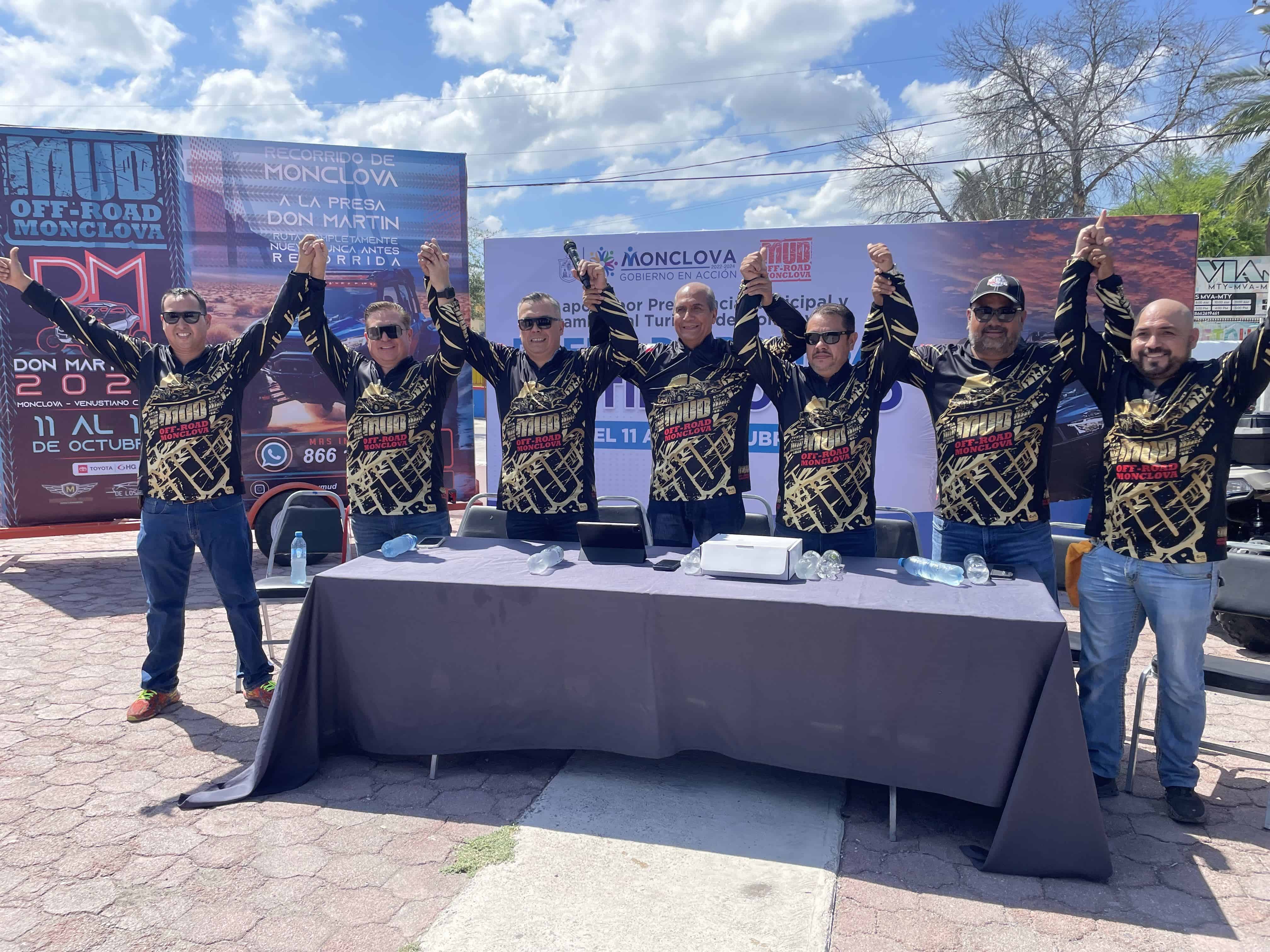 Fue presentado el Don Martinazo 2024 por el Mud Off-Road Monclova y el alcalde Mario Dávila.