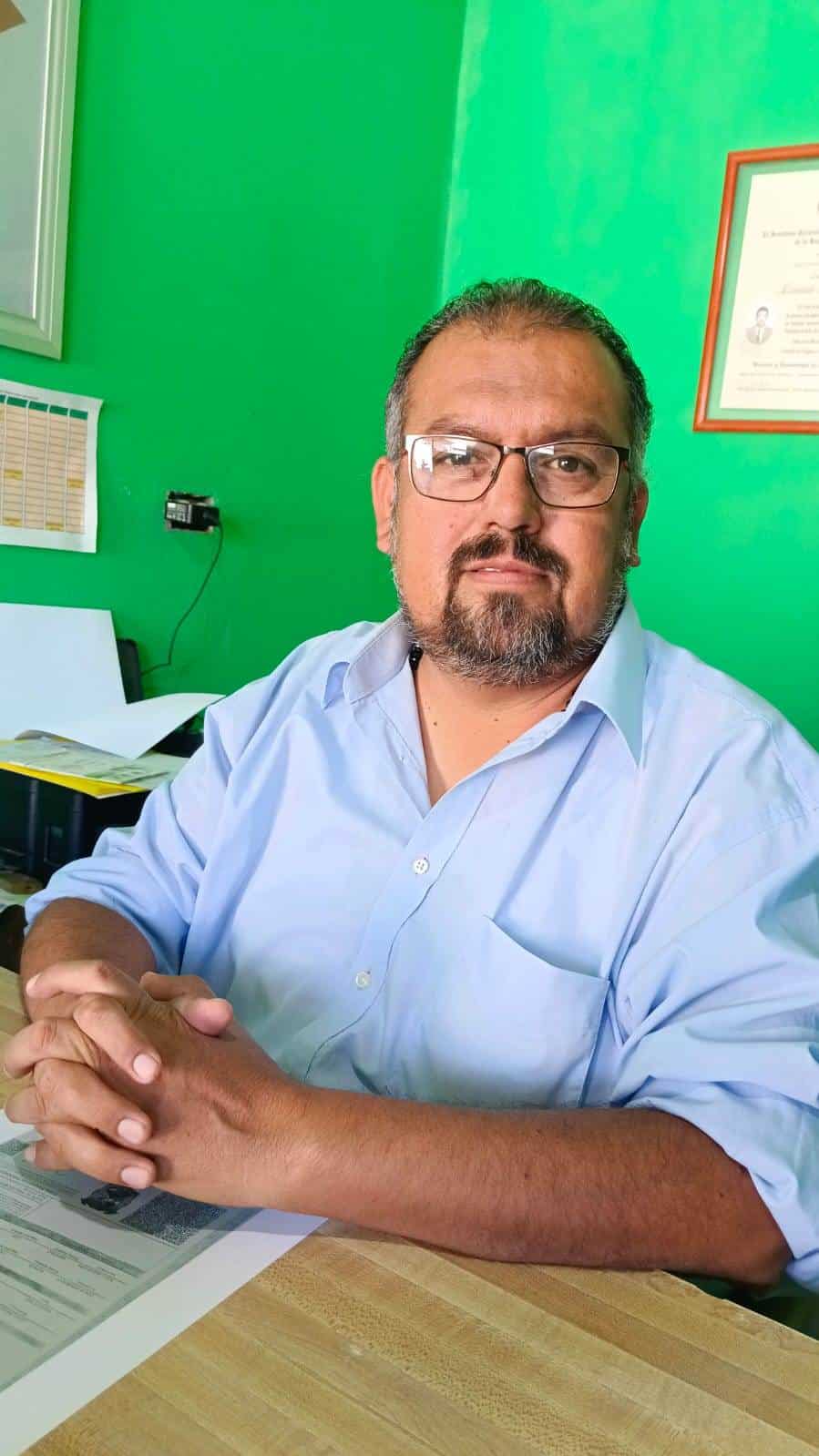 Raúl Navarro Anguiano coordinador del Frente Cardenista en la región carbonífera.