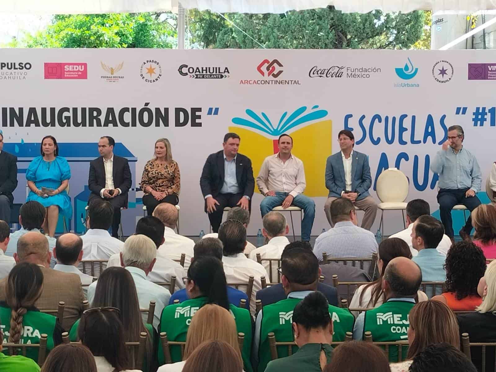 Secundaria General Profesor Abel Herrera se Benefician con "Escuela con Agua