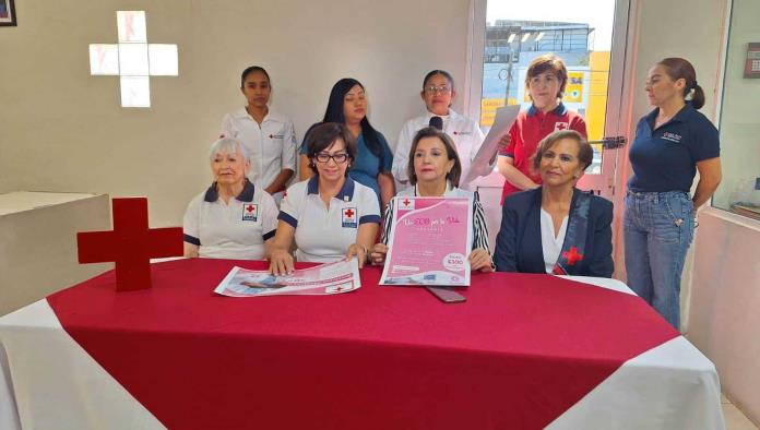 Se suma Cruz Roja a la lucha contra el cáncer