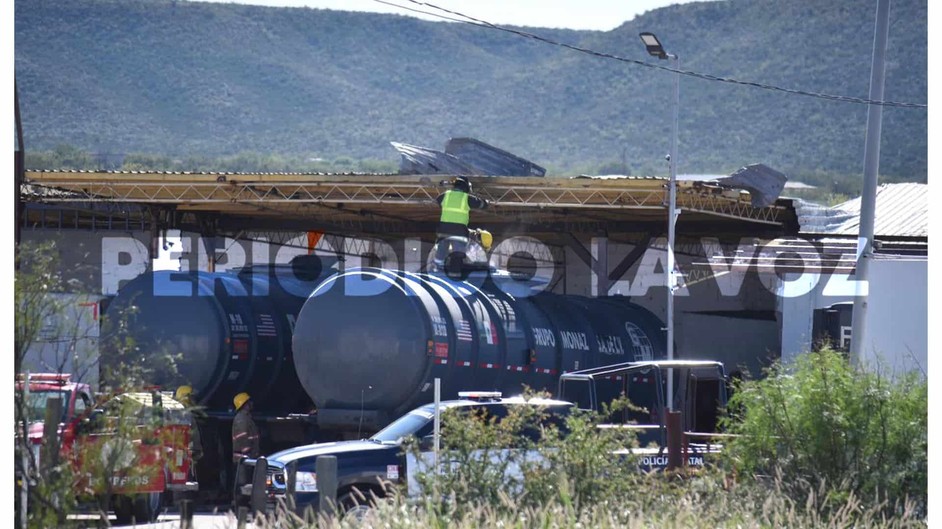 Explosión en Grupo Monaz deja  con quemaduras a trabajador 