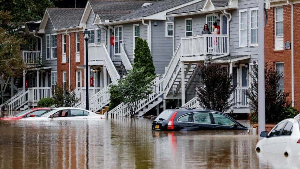 Inundaciones y destrucción: Helene deja 4 muertos