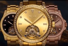 Trump pone a la venta relojes de lujo