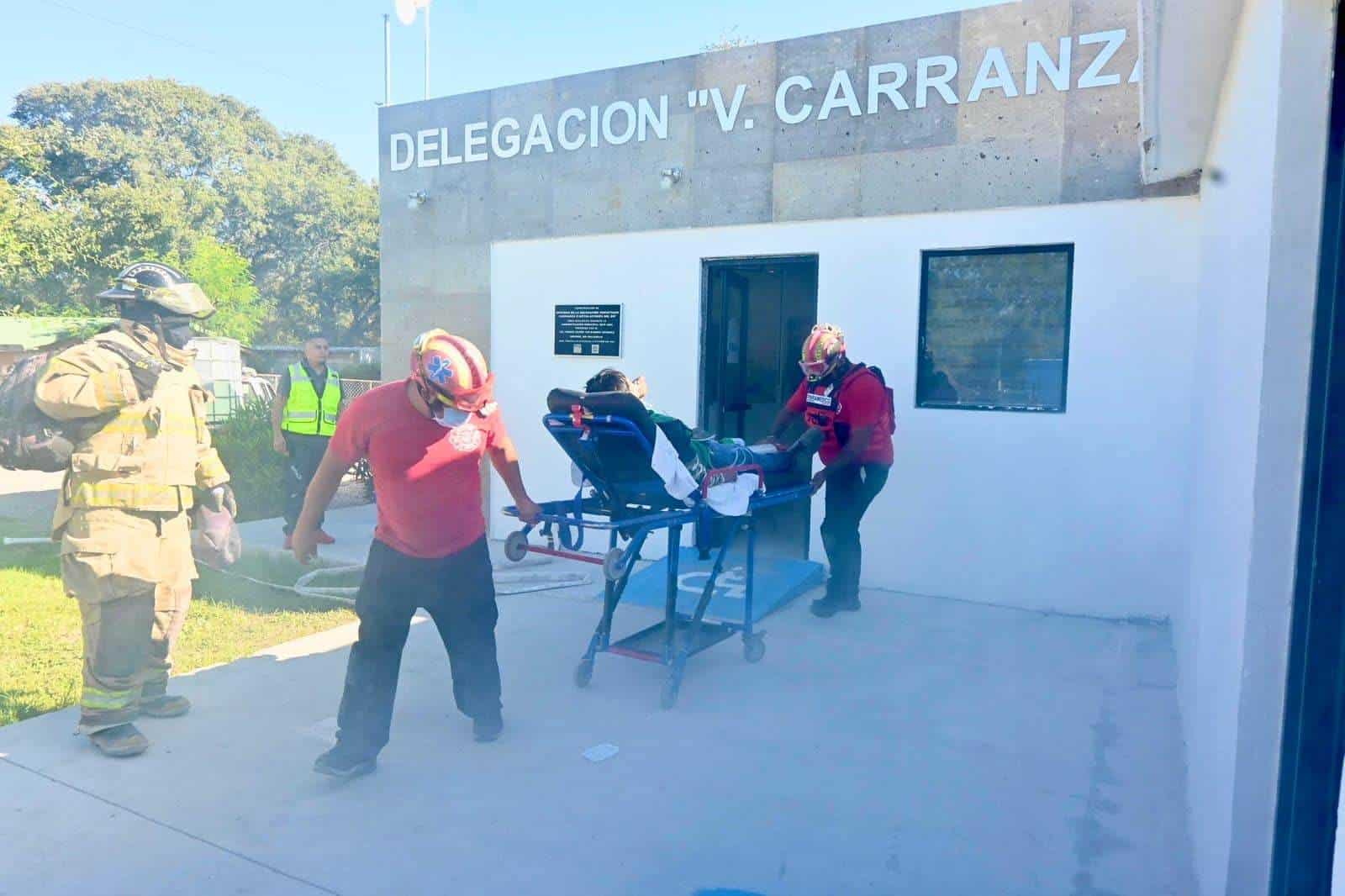 Realizan Simulacro de Emergencia en la Venustiano Carranza