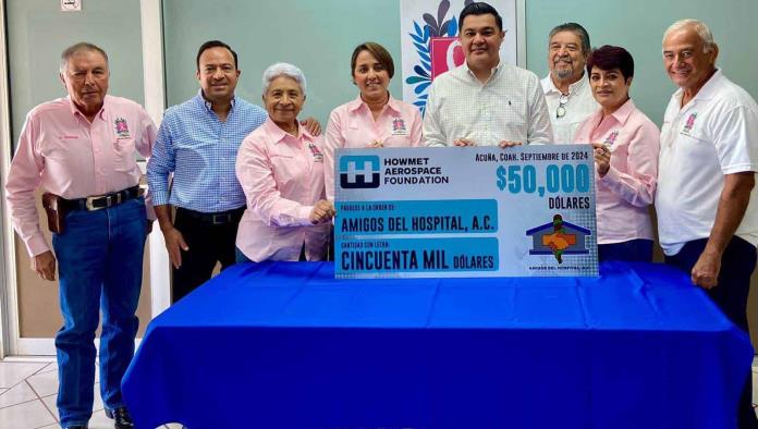 Donativo de 50,000 Dólares: Un Impulso para la Salud en Ciudad Acuña