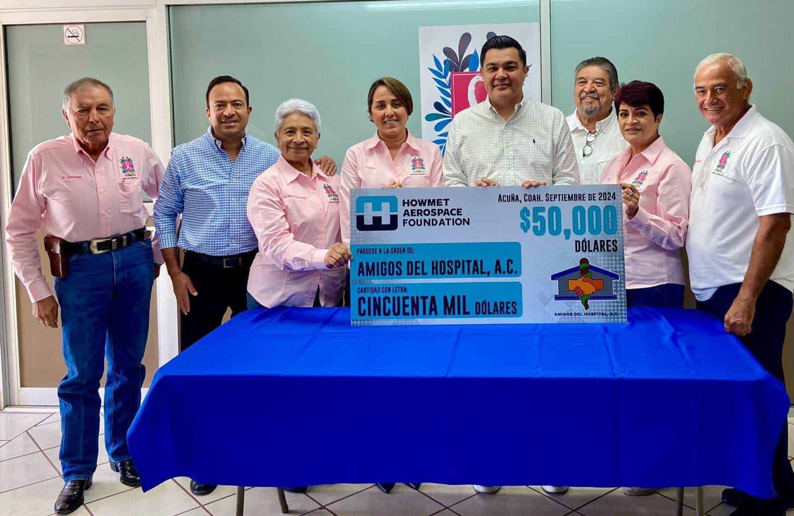 Donativo de 50,000 Dólares: Un Impulso para la Salud en Ciudad Acuña