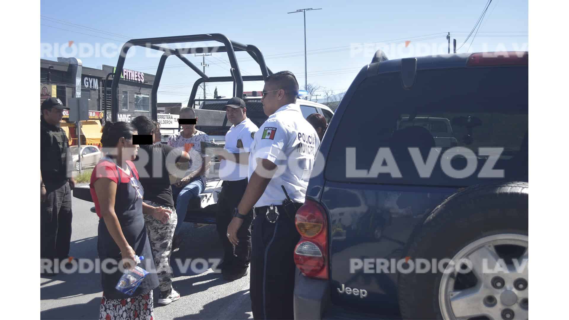 Se marea al volante y le da tallón a Liberty