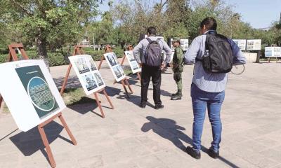 Realiza Ejército Mexicano exposición en la plaza