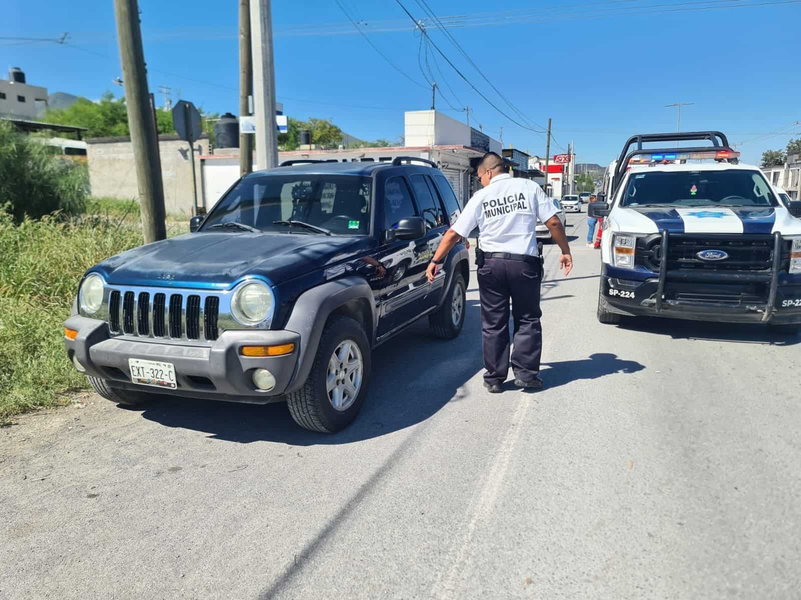 Se marea al volante y le da tallón a Liberty