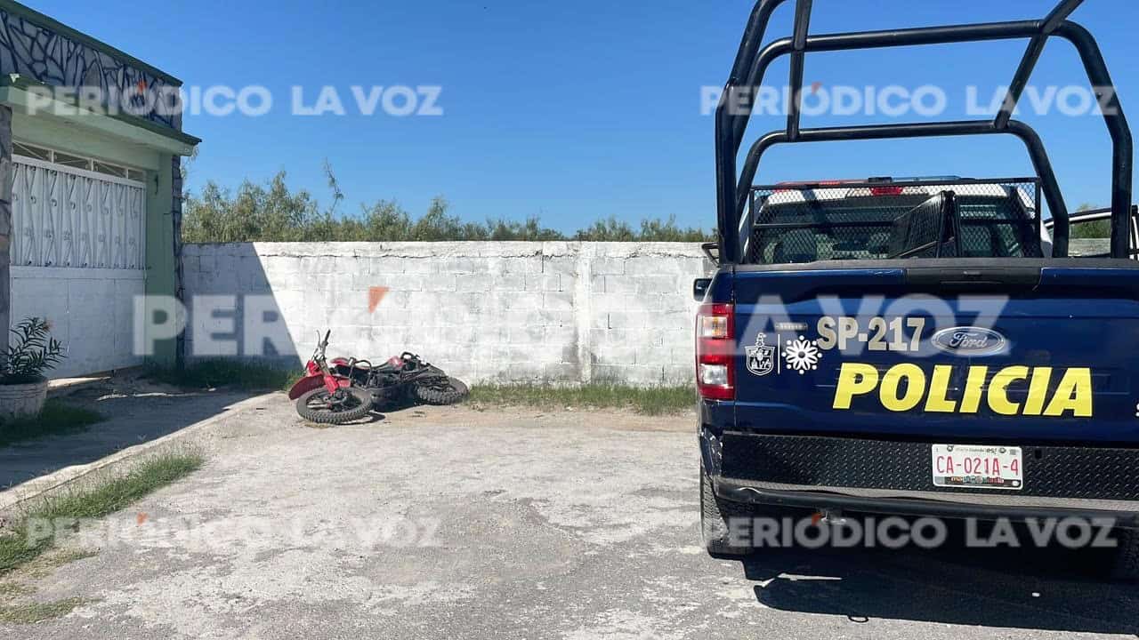 Localizan  motocicleta  abandonada