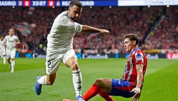 Atlético empata agónicamente ante Real Madrid 