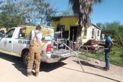 Se incendia casa por corto circuito