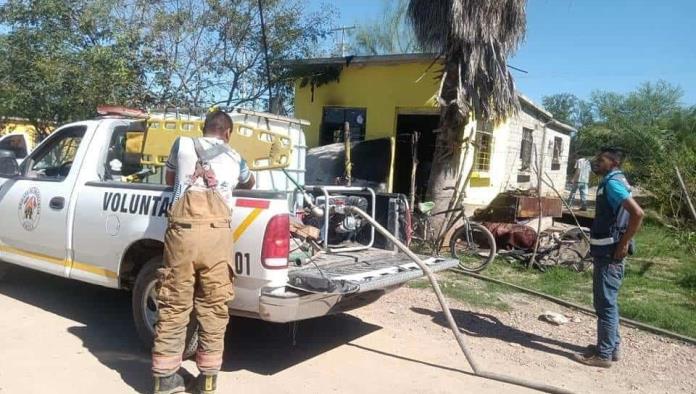 Se incendia casa por corto circuito