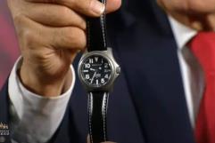 AMLO rifó su reloj en su última Mañanera