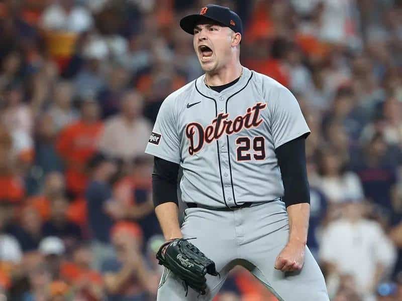 Detroit da primer golpe a los Astros en playoffs de Grandes Ligas