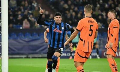 Atalanta firma goleada sobre Shakhtar Donetsk en Champions