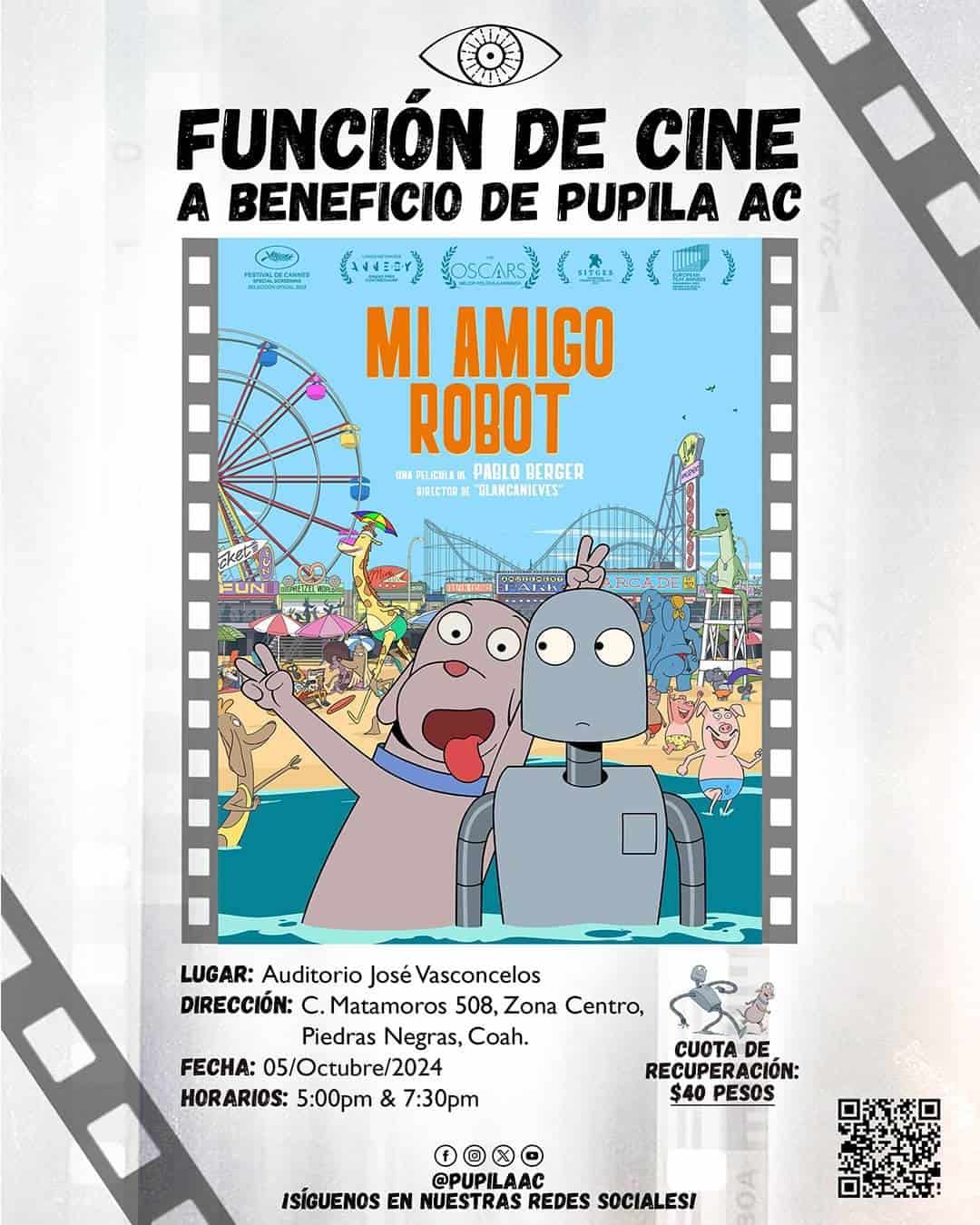 ESTRENO: Pupila AC trae Mi Amigo Robot a Piedras Negras