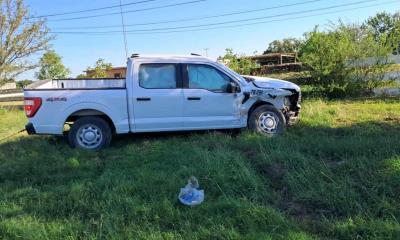 Solo daños arroja accidente carretero