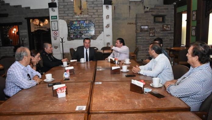 El Secretario de SSP se reunió con empresarios de Monclova