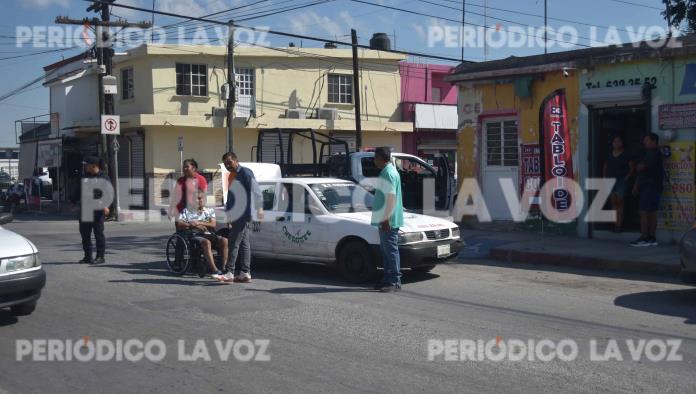 Se ´estampa´ en taxi