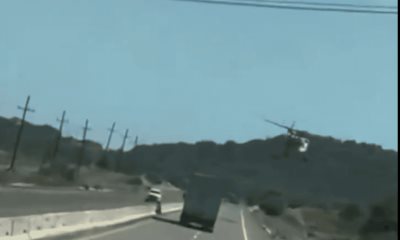 Captan a Black Hawk de la Marina abriendo fuego en Sinaloa