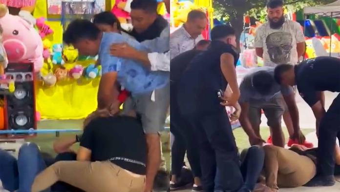 LAMENTABLE: Pelea en la Feria de la Amistad se Vuelve Viral en Redes