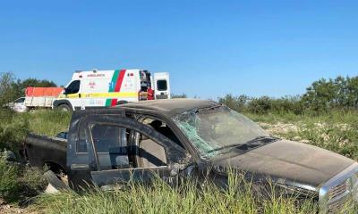 Accidente vehicular deja lesionados en la autopista Allende - Nueva Rosita