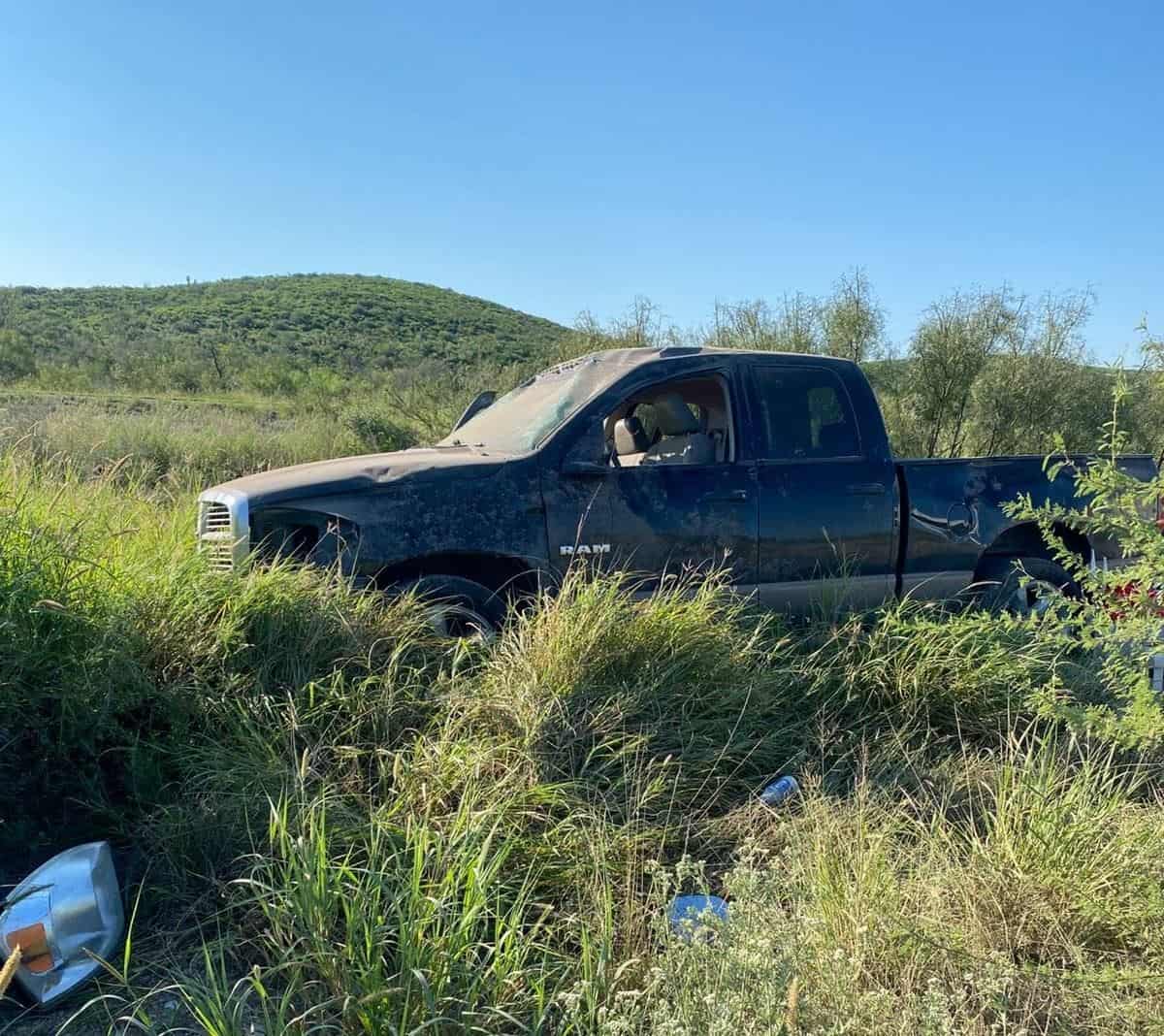 Accidente vehicular deja lesionados en la autopista Allende - Nueva Rosita