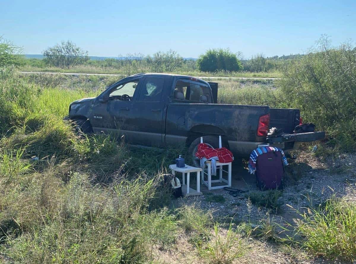 Accidente vehicular deja lesionados en la autopista Allende - Nueva Rosita