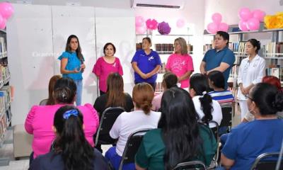 Realizan Plática de Concientización sobre Cáncer de Mama en Nava