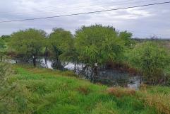 Problema de aguas negras en el exterior del CERESO